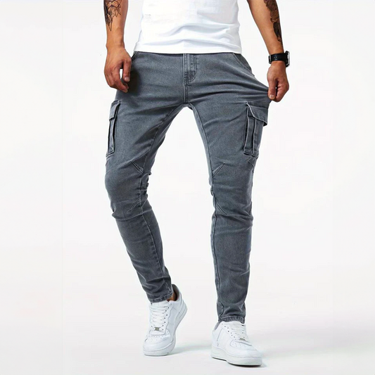Decker | Denim Cargo Jeans