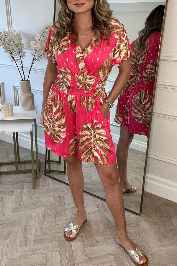 Brooklyn | Chic Leaf Print