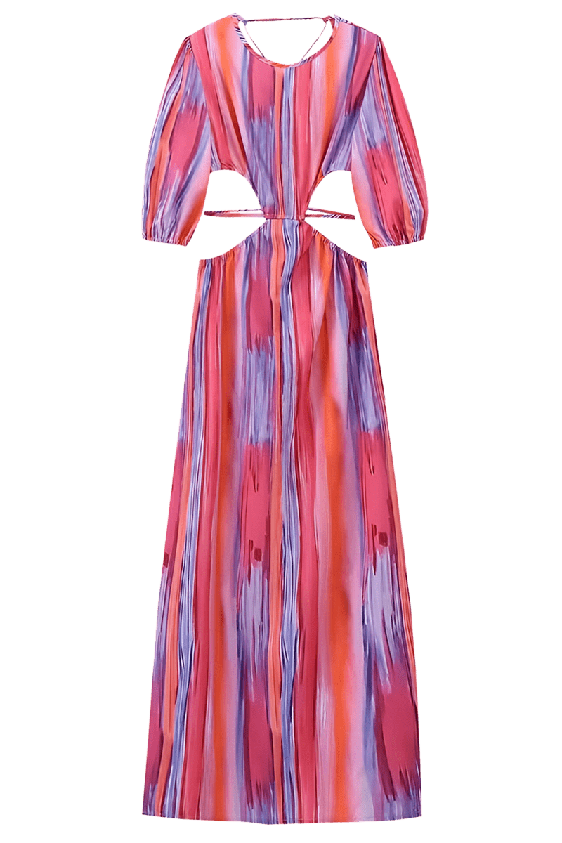 Aaliyah | Midi dress with slits