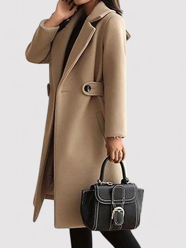 Addison | Belted Winter Wool Coat