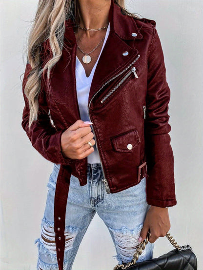 Jenny | Classic Leather Jacket