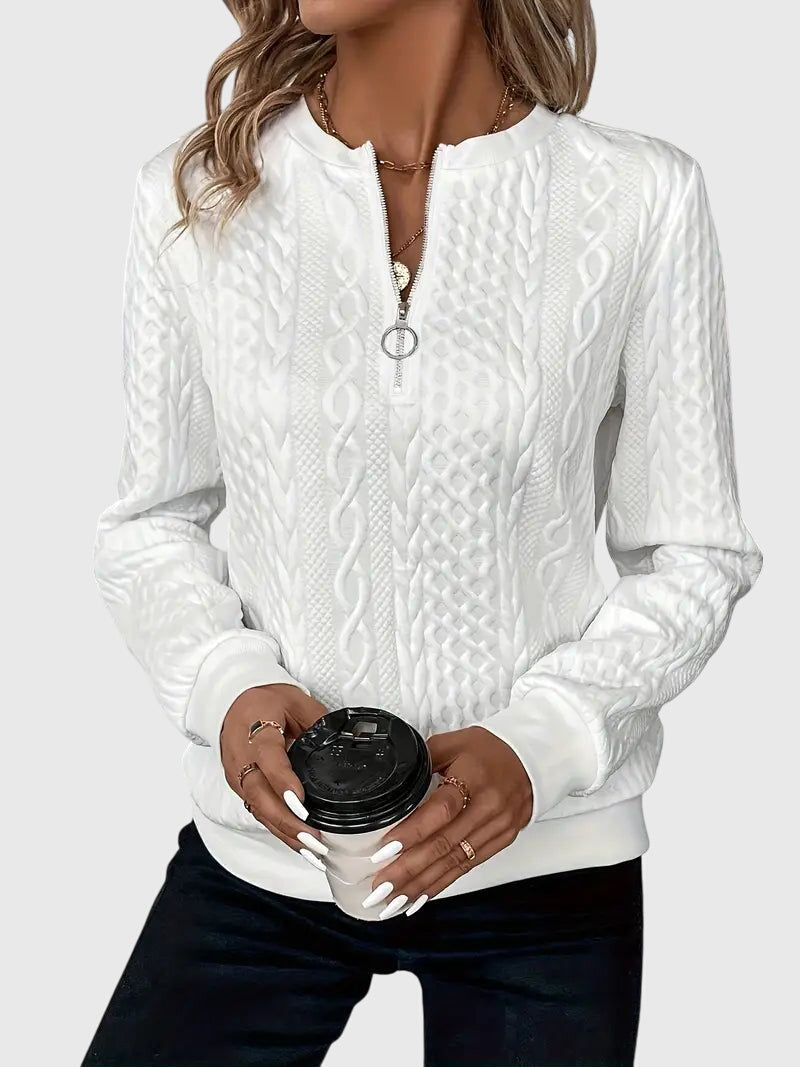 Harmony | Sweater with Zipper