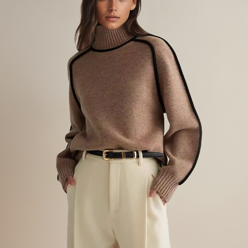 Ariella | Couture Inspired Turtleneck Style