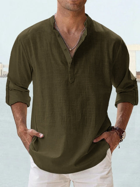 Landon | Breathable Linen Shirt