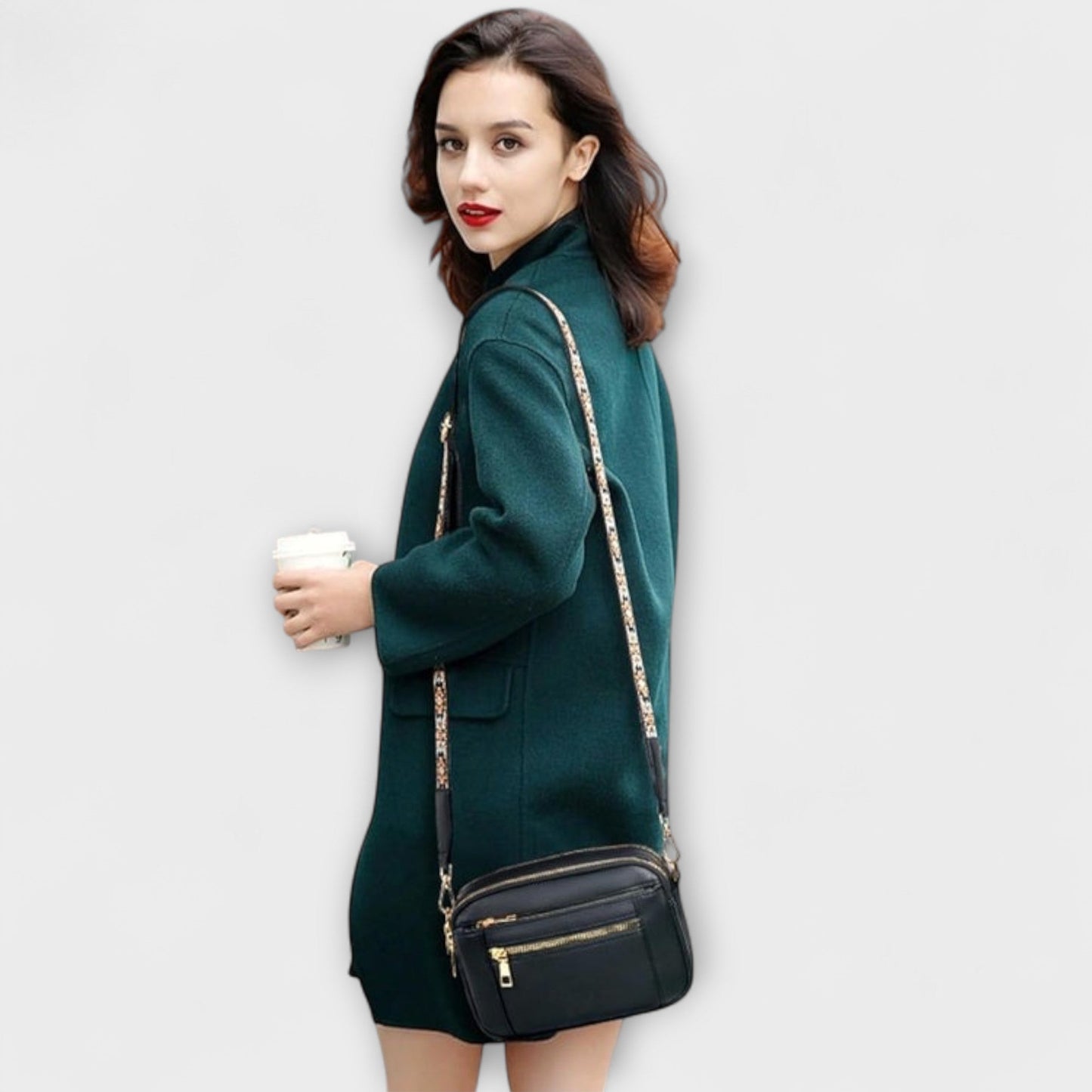 Brielle | Elegant Leather Shoulder Bag