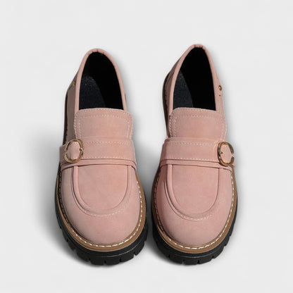 Lora – Casual Loafers with Round Toe