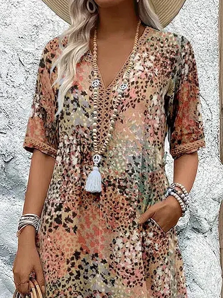 Ashley | Vibrating Midi Dress