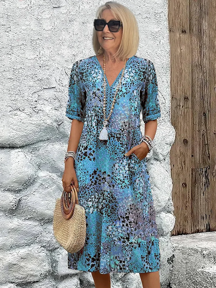 Ashley | Vibrating Midi Dress