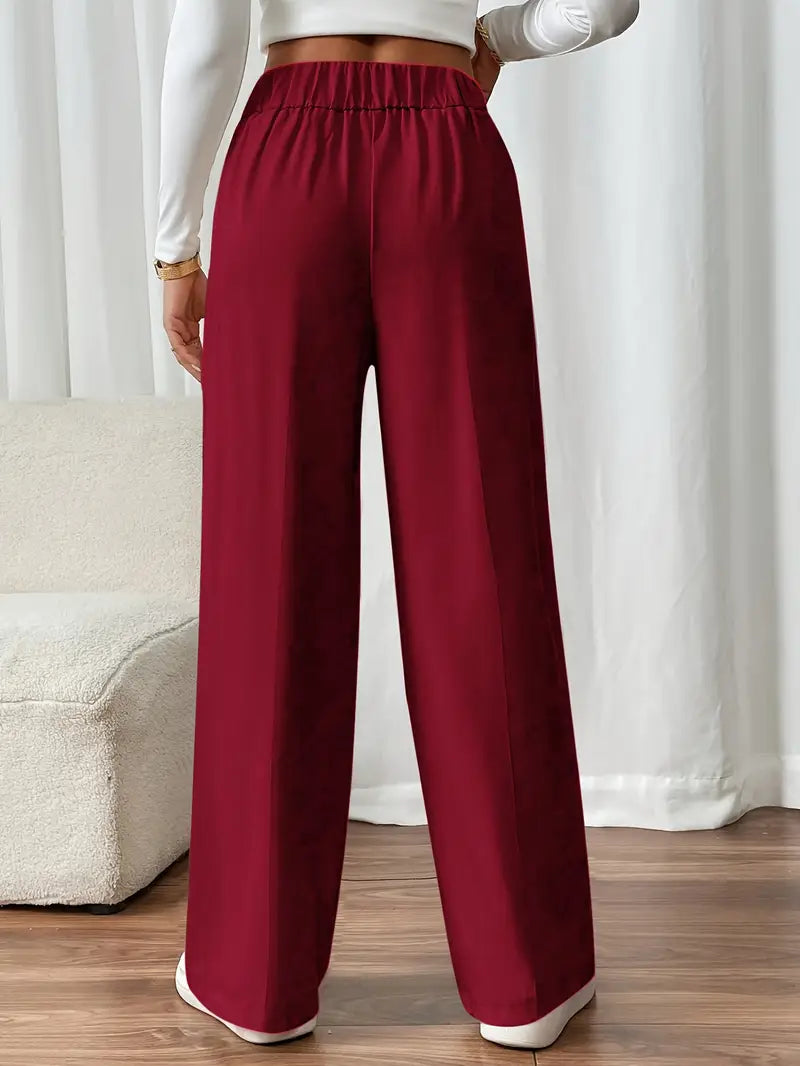 Presley | Comfortable Wide Leg Pant With Pockets