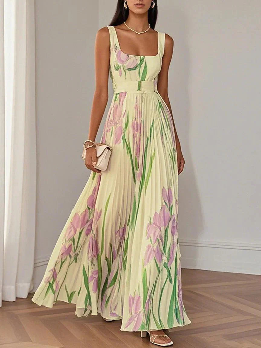 Ellise | Elegant Floral Maxi Dress