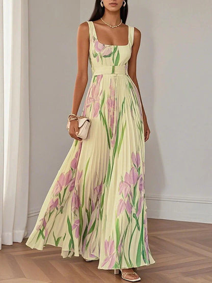 Ellise | Elegant Floral Maxi Dress