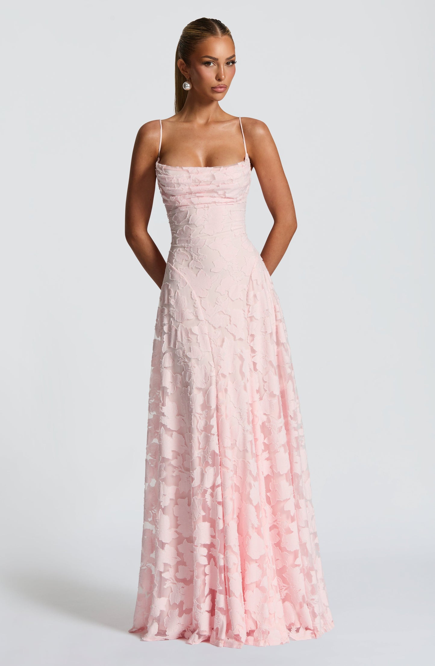 Phoebe | Long Dress with Lace Corset