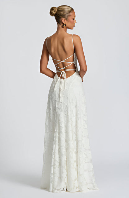Phoebe | Long Dress with Lace Corset