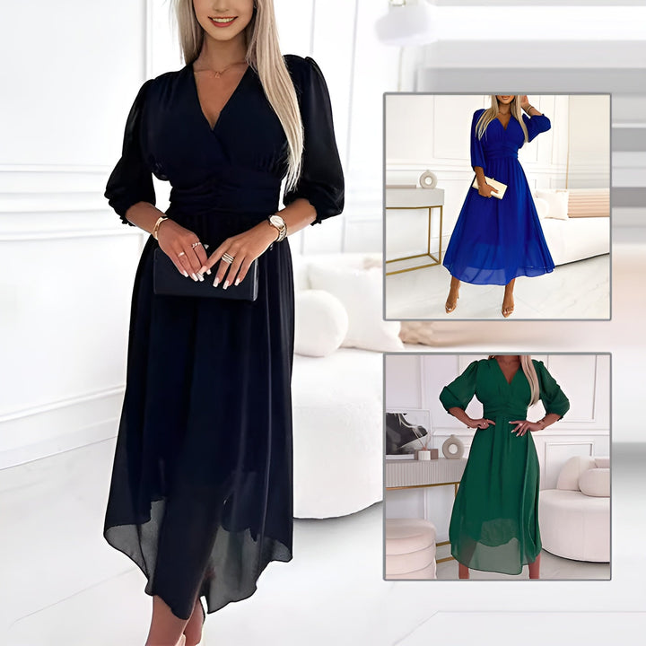 Riley | Light Silk Chiffon Dress