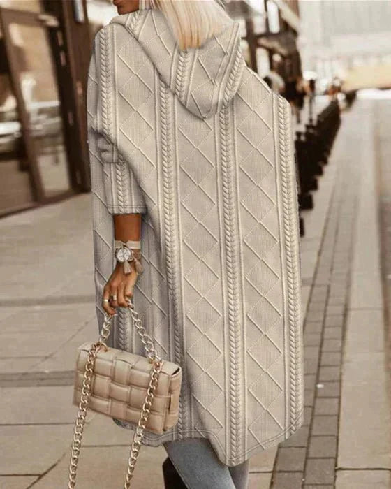 Sarah | Extended Length Hooded Cardigan