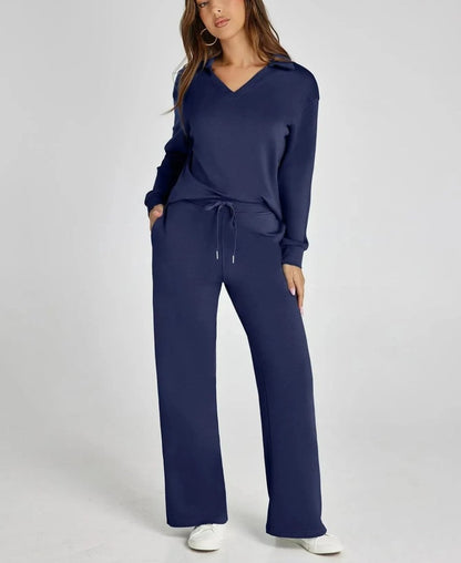 Margaret | Casual Long Sleeve Two-piece Set
