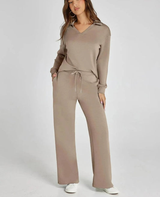 Margaret | Casual Long Sleeve Two-piece Set