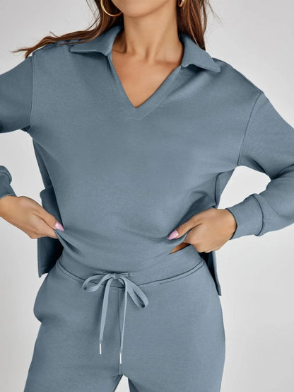 Margaret | Casual Long Sleeve Two-piece Set