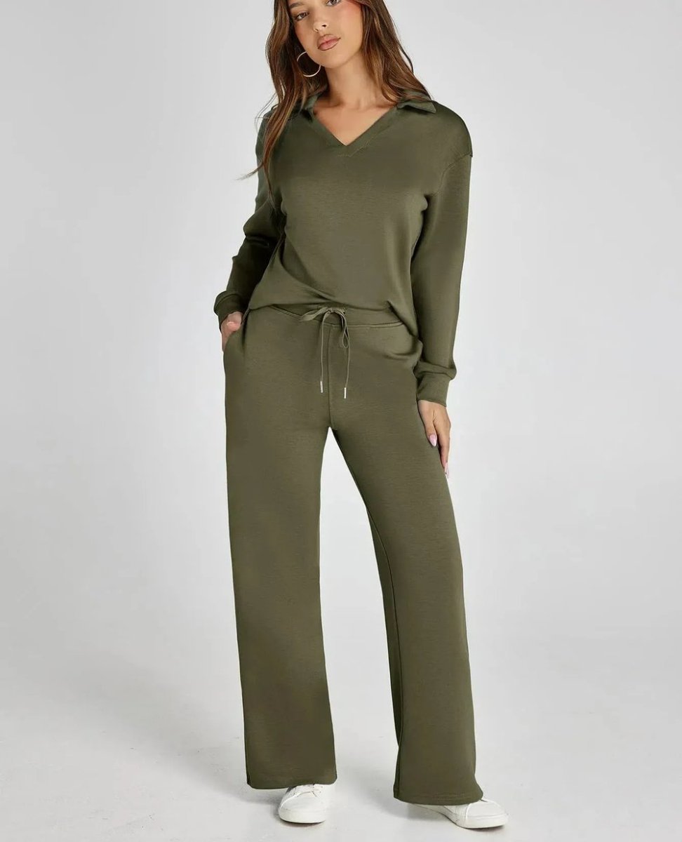 Margaret | Casual Long Sleeve Two-piece Set
