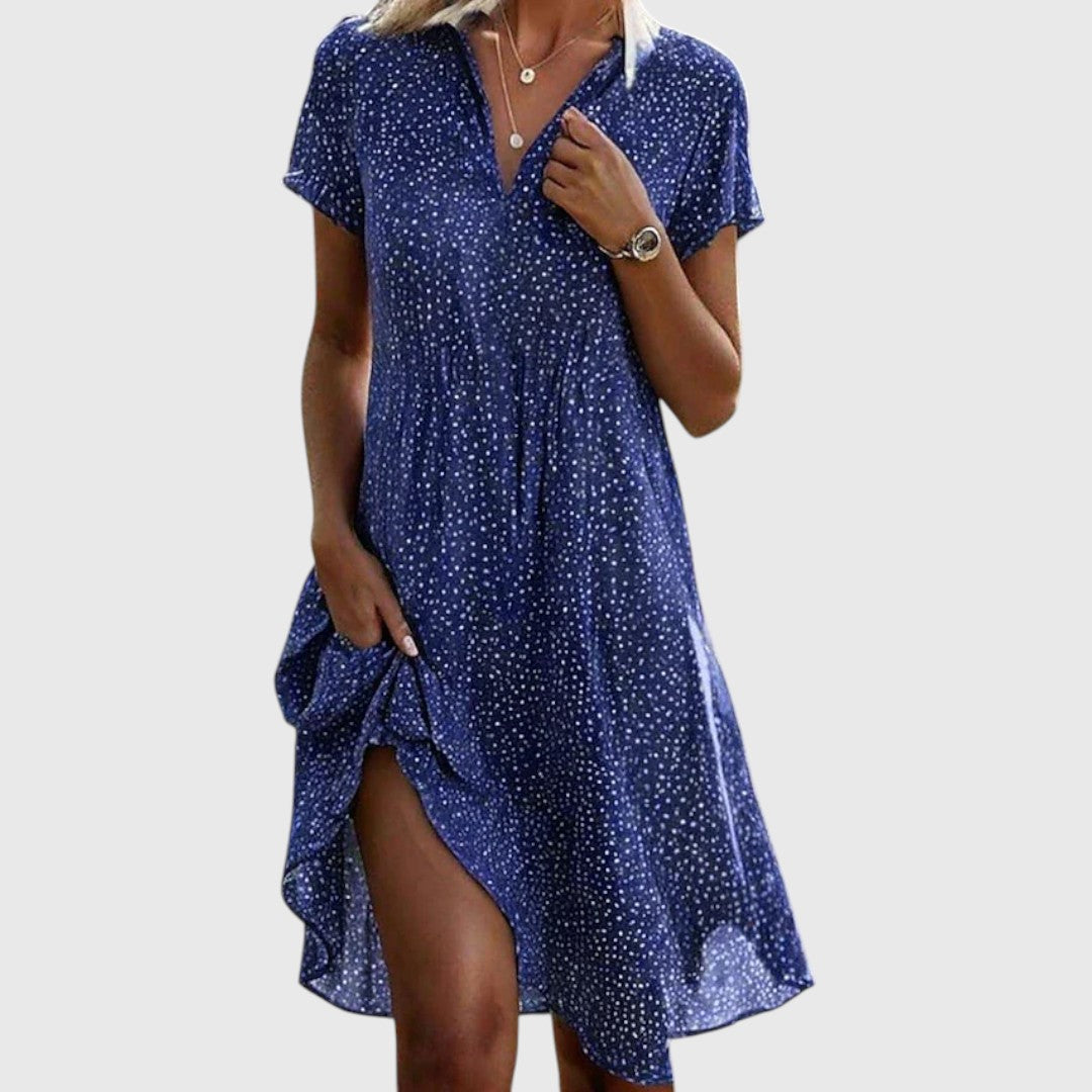 Merritt | Short Sleeve Midi Dress